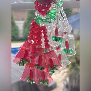 25 Vintage Kitschy Christmas Ornaments. Holiday | Beaded | 3-Bell | Plastic EUC
